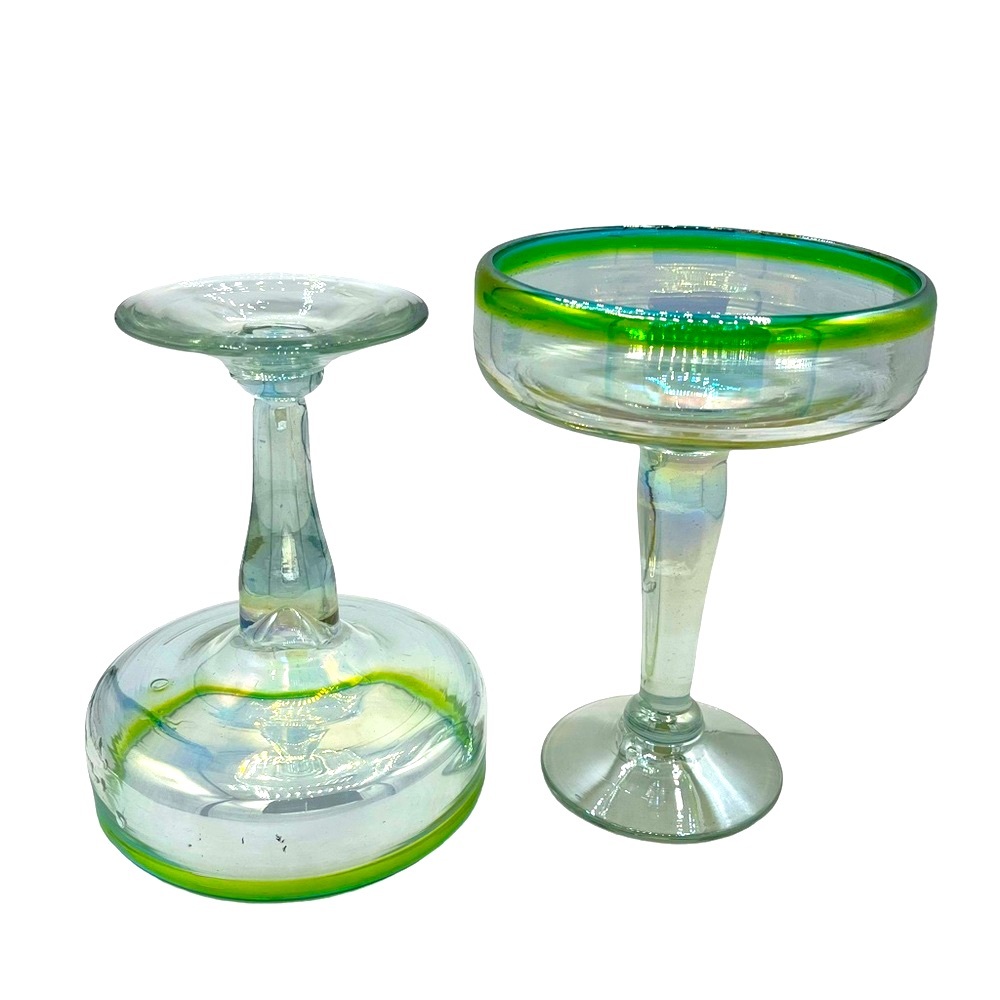 Bubble Glass Margarita Glasses - Picture 6 of 11